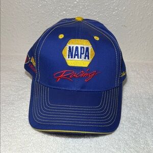 NAPA Bill Davis / Michael Waltrip Racing Blue Cap trucker hat
